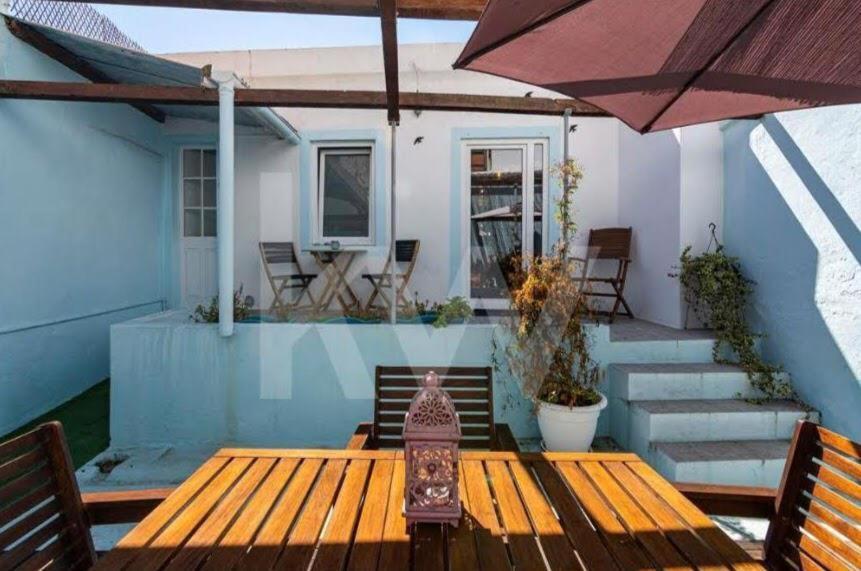 Appartamento Blue Vintage House Setúbal Esterno foto